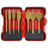 Sealey AK3707FW Flat Wood Drill Bit Set (7 Piece)