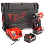 Milwaukee M18 FMTIW2F12 FUEL 1/2" Impact Wrench with Friction Ring (2 x 5.0Ah Batteries)