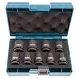 Makita B-66232 Impact Socket Set 1/2in Drive (9 Piece)