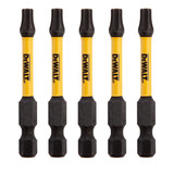 Dewalt DT7396T Extreme FLEXTORQ T25 Screwdriver Bits 57mm (Pack Of 5)