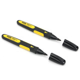 Stanley 0-47-312 FatMax Black Permanent Markers Fine Tip (Pack of 2)