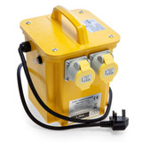 Toolstop 10961 Transformer 3.3KVA 16amp 2 Sockets 240V Input - 110V