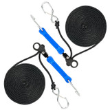 The Perfect Bungee PTDBL2PK Tie Down in Blue 12ft (Pack of 2)