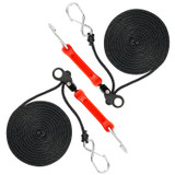 The Perfect Bungee PTDR2PK Tie Down in Red 12ft (Pack of 2)