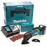 Makita DTM50RF1J1 18V LXT Multi Tool (1 x 3.0Ah Battery) with 22 Accessories main image