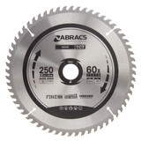 Abracs TCT25060 TCT Circular Saw Blade for Wood 250 x 30mm x 60T main image