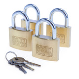 Locksmyth L2200012 Brass Padlock