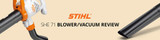 Stihl SHE 71 Blower/Vacuum Review & Demo