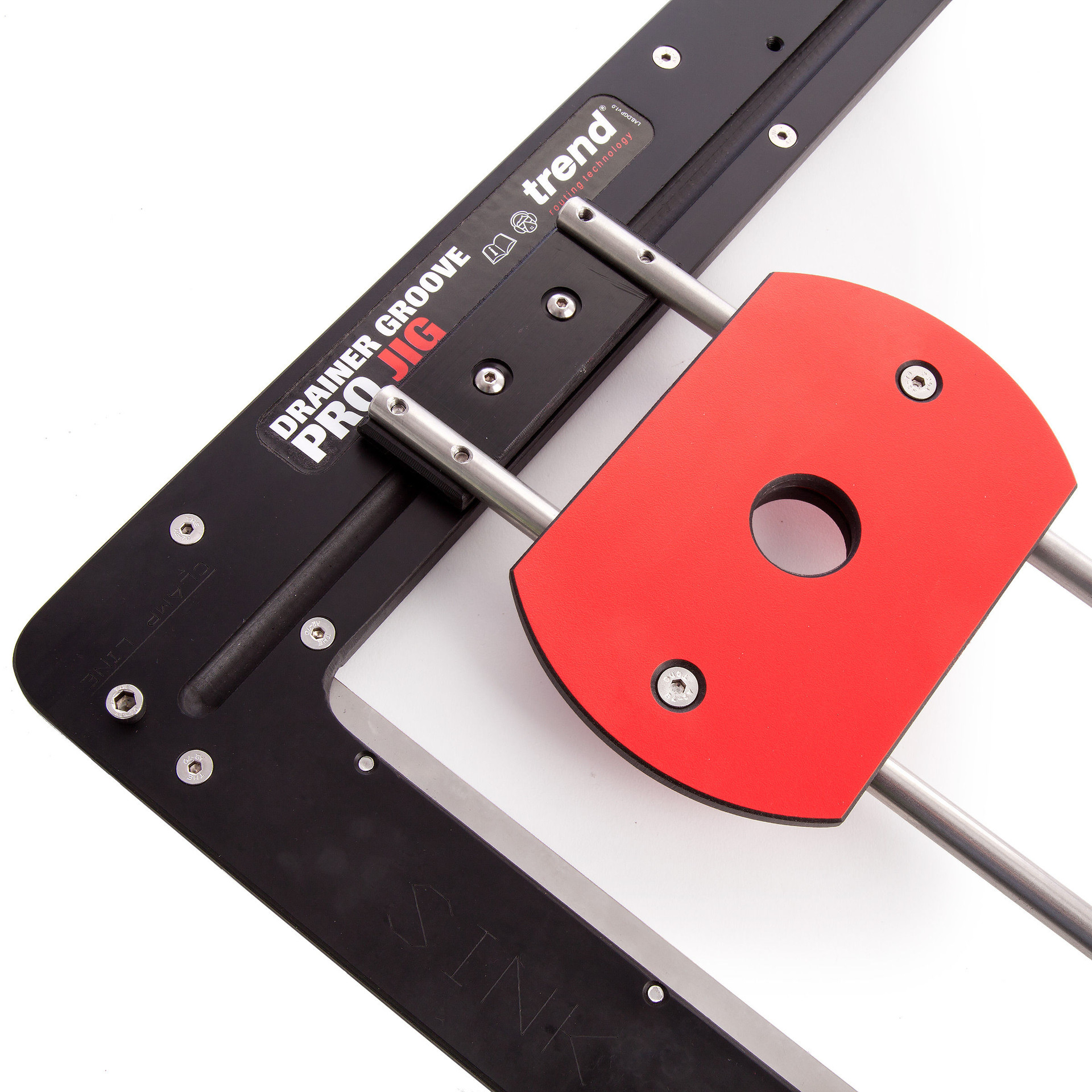 Trend DG/PRO Drainer Groove Pro Jig Frame Toolstop