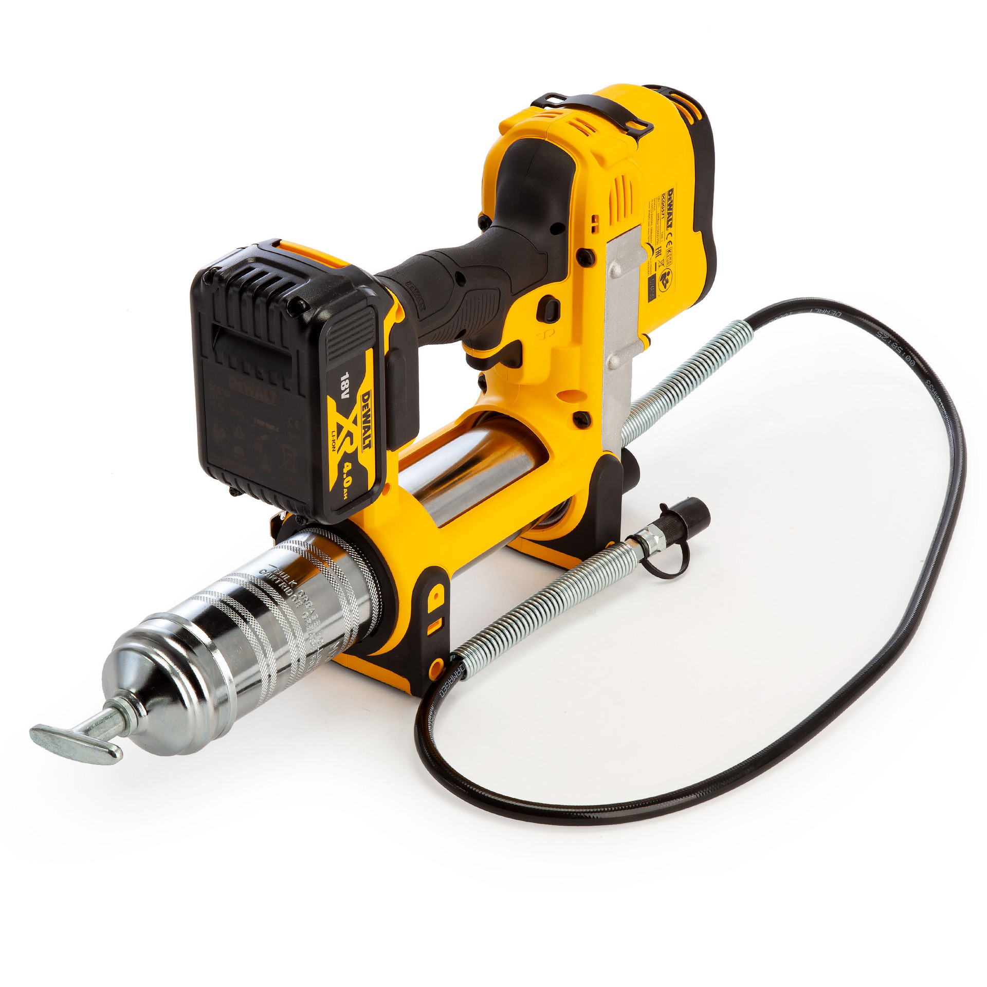 Dewalt DCGG571M1 18V XR Cordless Grease Gun Toolstop