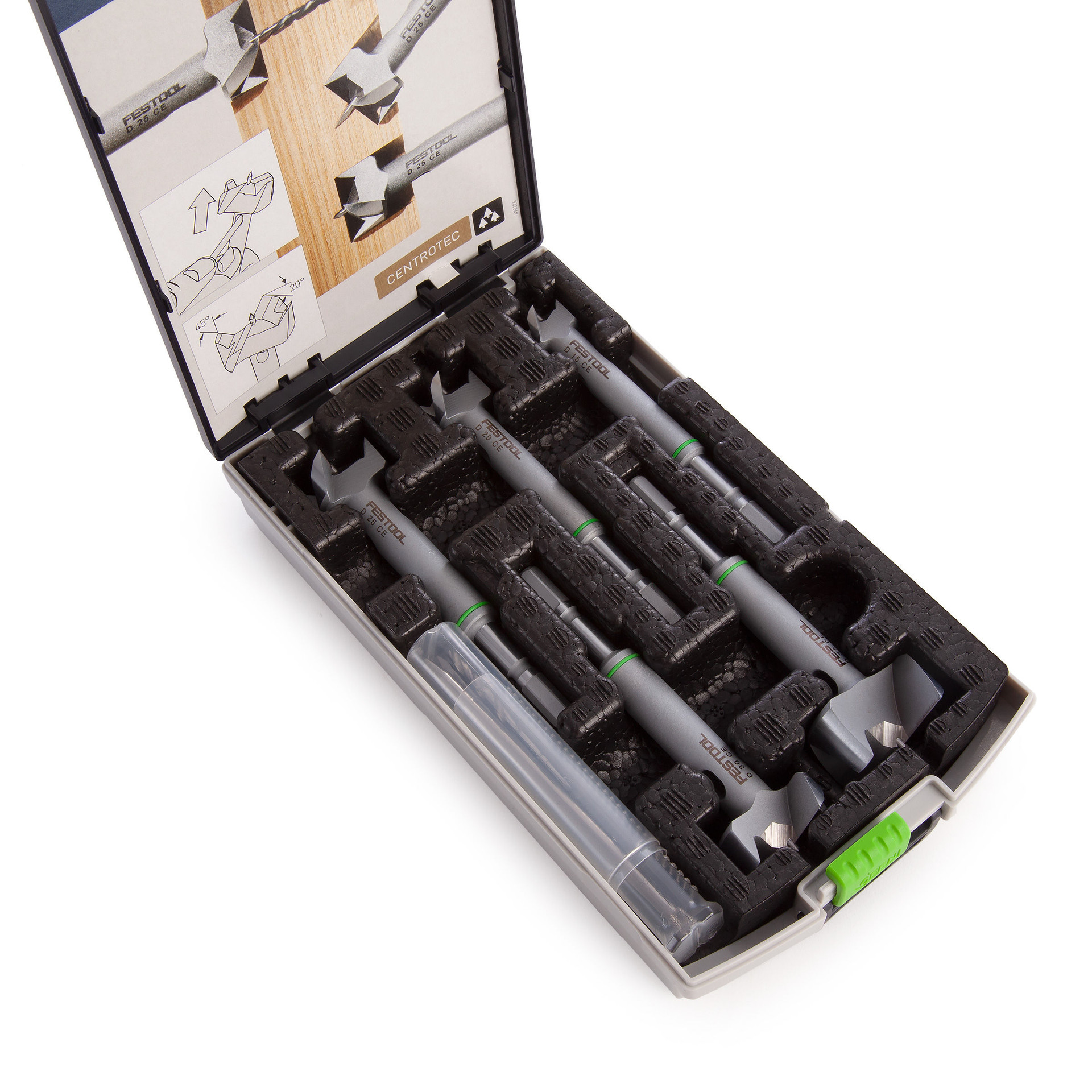 Festool 496390 Forstner drill bit set FB Set D 1535 CEZobo