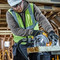 Dewalt DCS570N 18V XR 184mm Brushless Circular Saw in use on jobsite