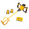 Dewalt DCD240X2 54V XR Flexvolt Brushless Paddle Mixer 160mm (2 x 9.0Ah Batteries) - 4