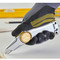 Stanley 1-10-550 Titan Fixed Blade Trimming Knife in use cutting plasterboard