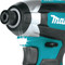 Makita DTD153Z 18V LXT Brushless Impact Driver (Body Only) close ip of LED light