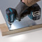 Makita DTD153Z 18V LXT Brushless Impact Driver (Body Only) in use screwing into metal