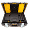 Dewalt DCK266P2 18V XR Combi Drill & Impact Driver Twin Pack case showing storage compartment