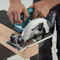 Makita DSS611Z 18V LXT 165mm Circular Saw (Body Only) in use