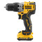 Dewalt DCD706D2 12V XR Brushless Sub-Compact Combi Drill (2 x 2.0Ah Batteries) drill only side view