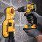 Dewalt DCD706D2 12V XR Brushless Sub-Compact Combi Drill (2 x 2.0Ah Batteries) in use drilling breeze block