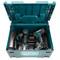Makita DLX2131TJ 18V LXT DHP482 Combi Drill & DTD152 Impact Driver Twin Pack (2 x 5.0Ah Batteries) looking into case with tools