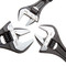 Bahco ADJUST 3-90 Ergo Central Nut Adjustable Wrench Set (Pack Of 3) close up of heads
