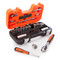 Bahco S330 Socket Set with Metric Hex Profile and Ratchet 1/4