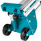 Makita DEBWST06 Mitre Saw Stand close up of transportation wheels