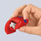Knipex 902210BK BiX Cutter for Plastic Pipes and Sealing Sleeves 20-50mm 8