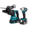 Makita DLX2372TJ 18V LXT Rotary Hammer & Impact Wrench Twin Pack (2 x 5.0Ah Batteries) 2