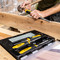 XTrade X0900044 Chisel Set with Sharpening Stone (4 Piece)