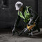 Dewalt DCV501LN 18V XR Stick Vacuum L Class in use vacuuming floor