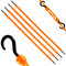 Perfect Bungee AS36NG4PK-BXST Adjust-A-Strap in Orange 36in (Pack of 4) 2
