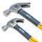 XTrade X0900088 Claw Hammer with Fibreglass Handle Twin Pack 20oz & 8oz 2