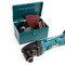 Makita DTM50RF1J1 18V LXT Multi Tool view of tool and accessory box opened