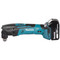 Makita DTM50RF1J1 18V LXT Multi Tool side view showing speed settings
