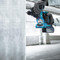Makita DHR183Z 18V LXT Brushless SDS Plus Rotary Hammer (Body Only) in use drilling wall