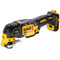 Dewalt DCS356N 18V XR Brushless Oscillating Multi Tool angled view