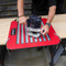 Scribe-Master DG/JIG Draining Groove Jig being used to cut grooves