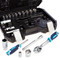 Eclipse ESS34PS Socket Set 1/4in & 3/8in Square Drive (34 Piece) 3