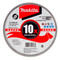 Makita D-18764-10 Thin Cutting Disc 115mm x 1.2mm (Pack of 10) 2