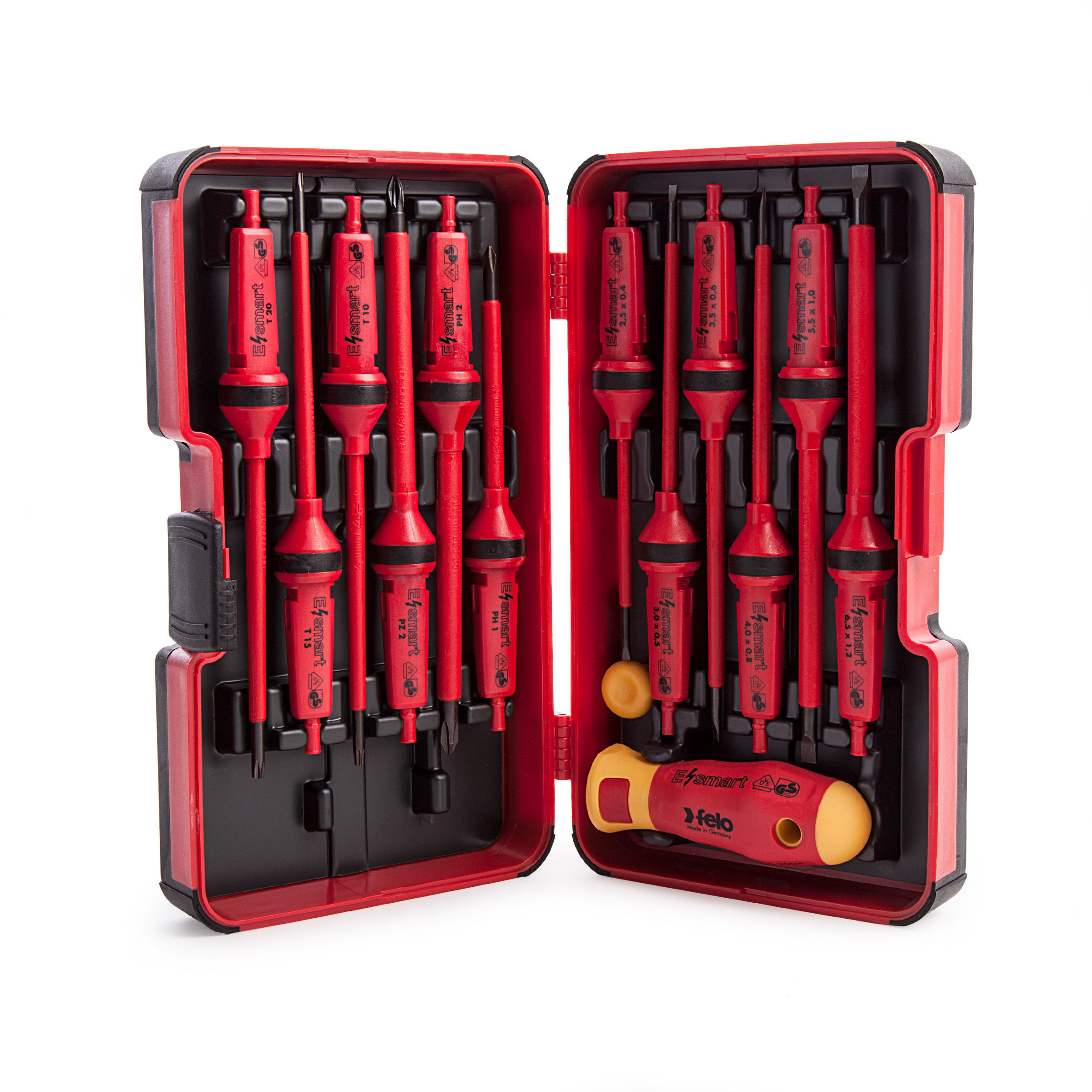 Felo 06391306 14 Piece E Smart Screwdriver Set