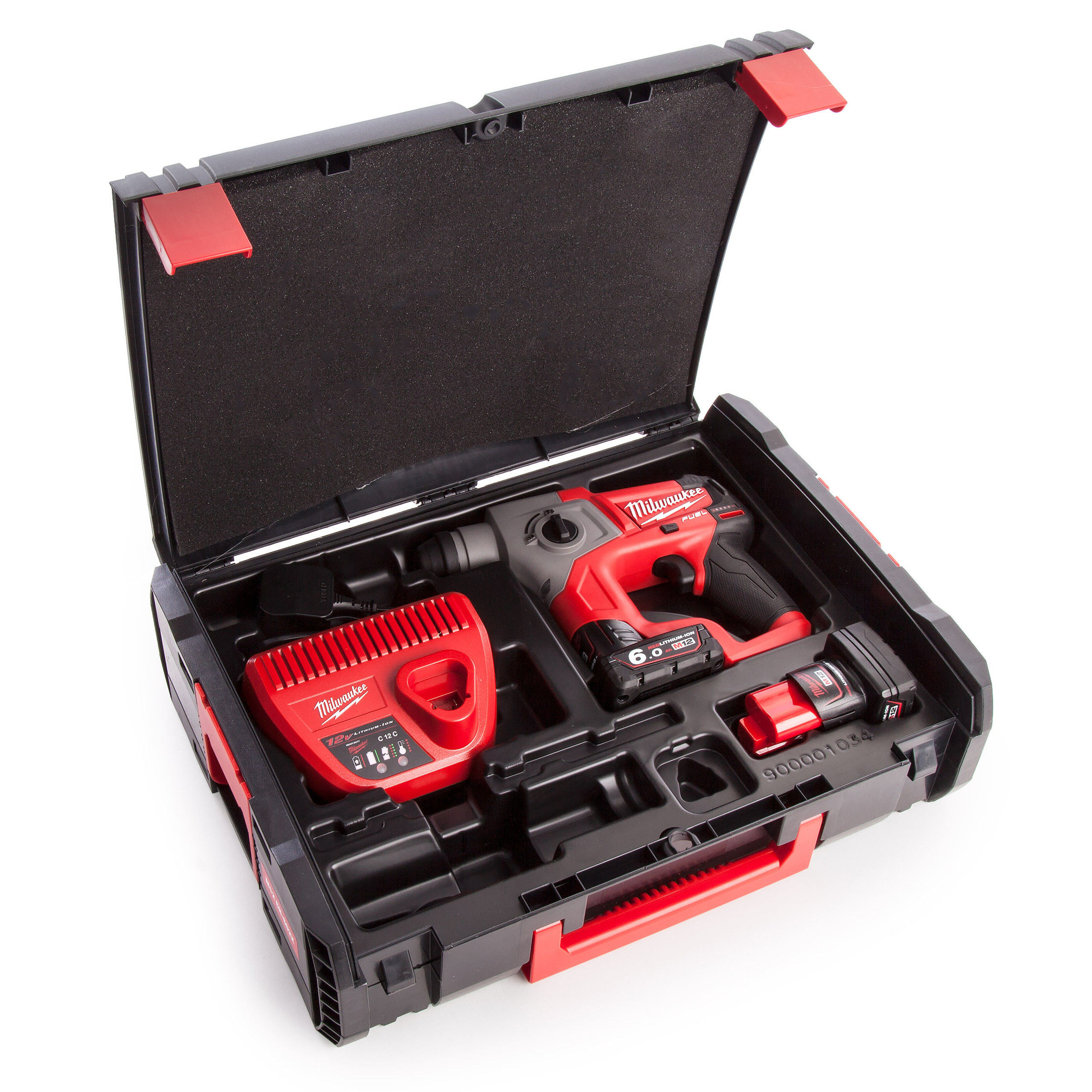 Milwaukee M12CH602X M12 Fuel SDS Hammer Drill (2 x 6.0Ah Ba