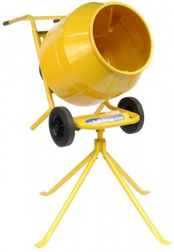 Belle Minimix 140 Half Bag Cement Mixer C/W Stand 240V