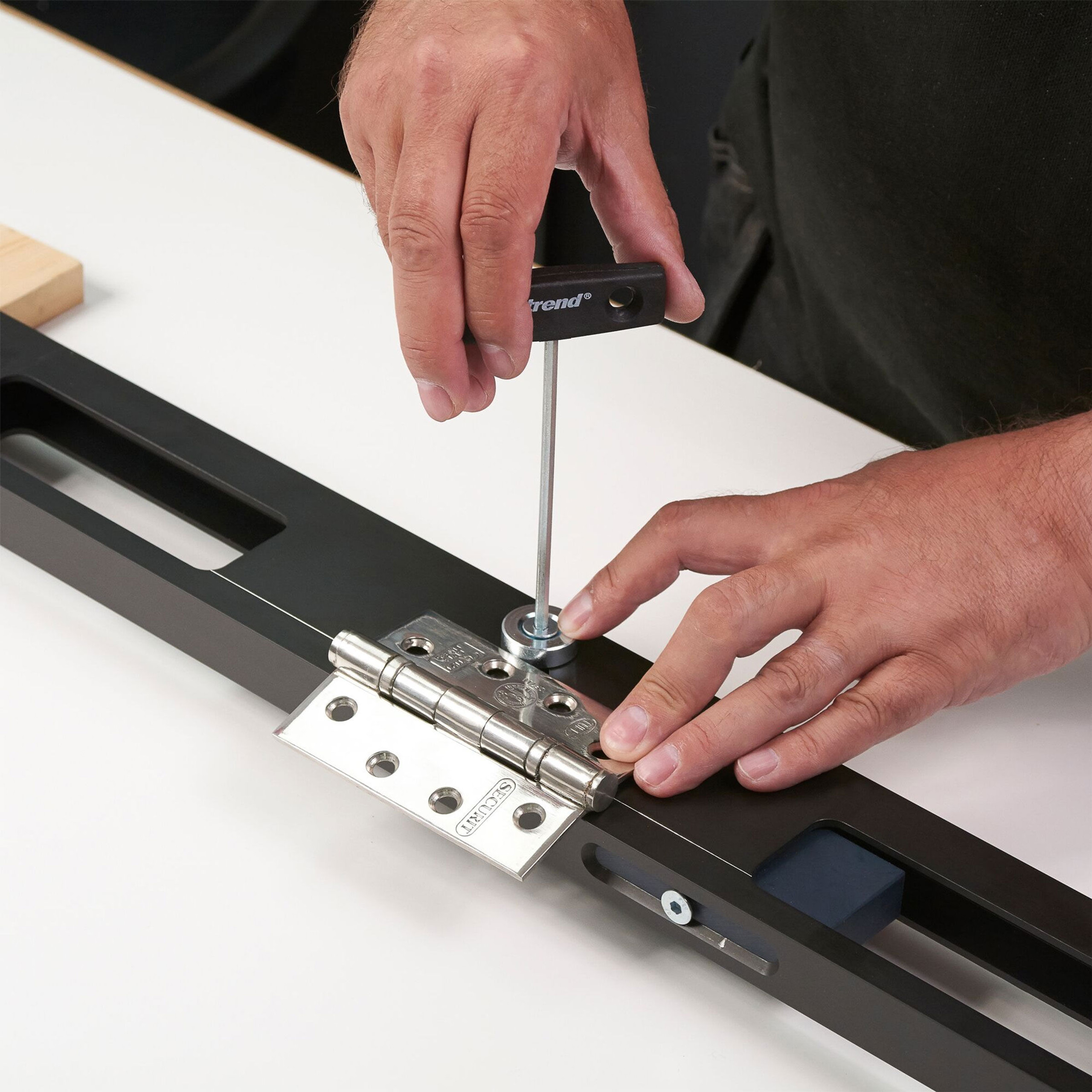Trend HINGE/JIG Hinge Recessing Jig Toolstop