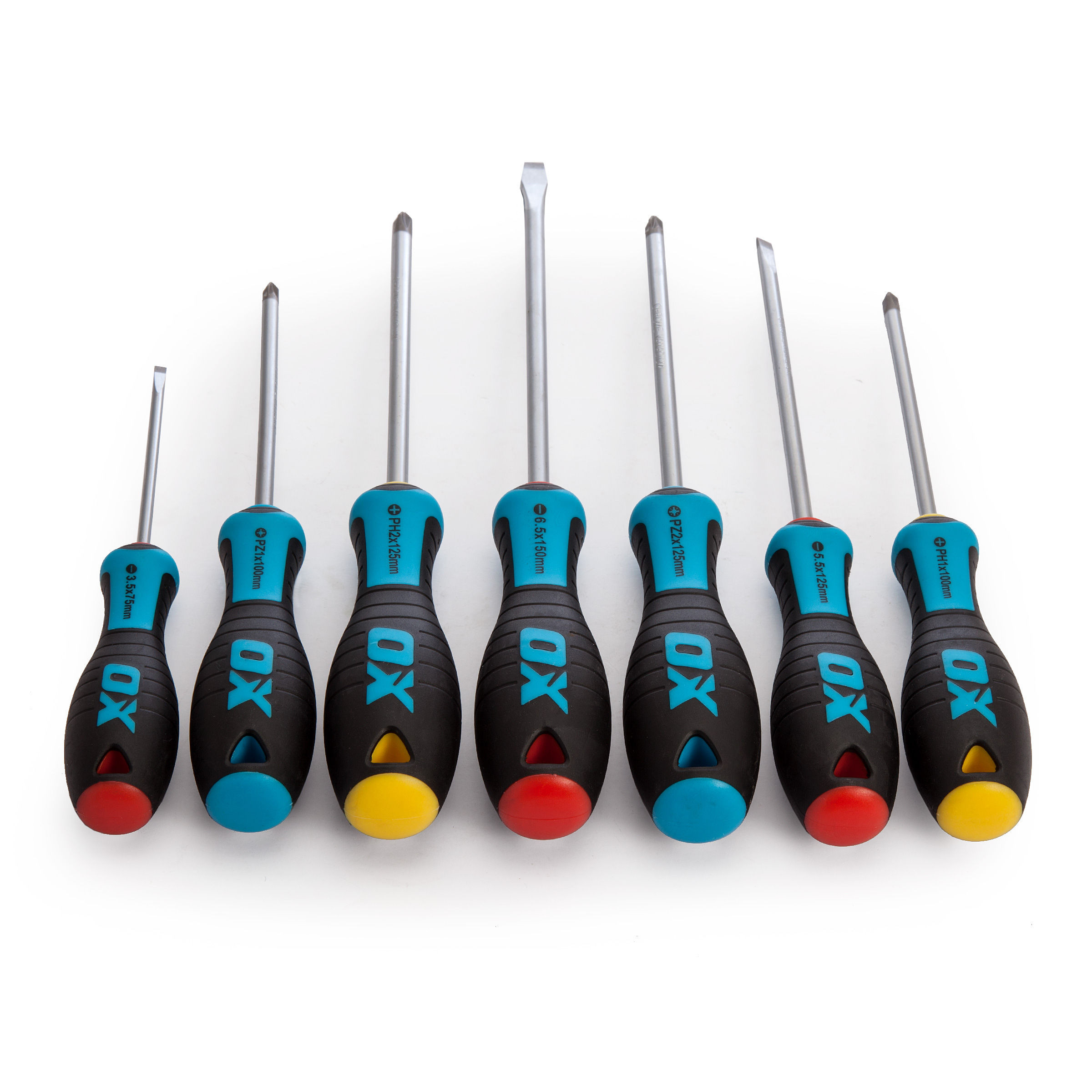 OX Screwdriver Set Pro Series 7 Piece (P360207)