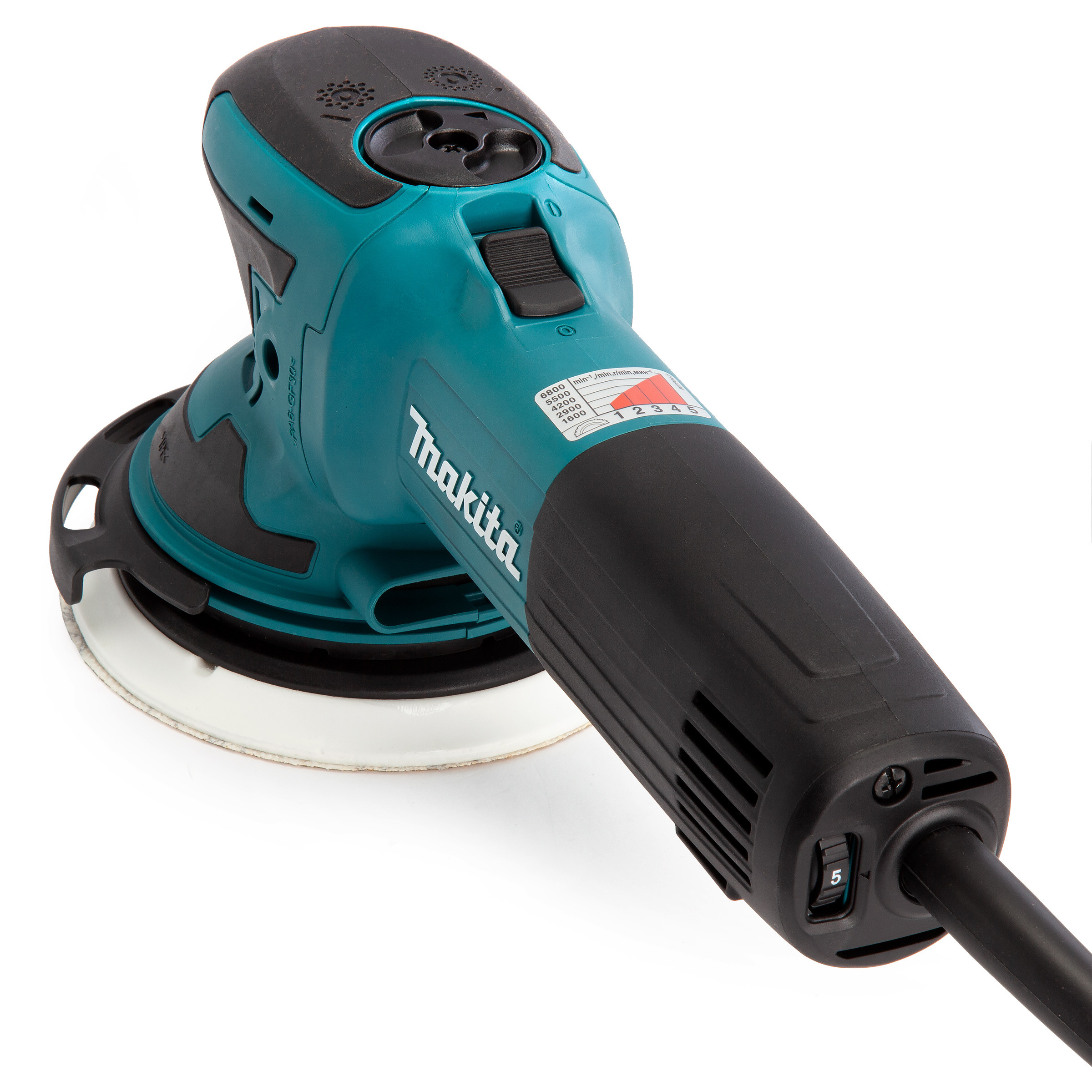 Makita BO6050J Random Orbit Sander 150mm 110V Toolstop