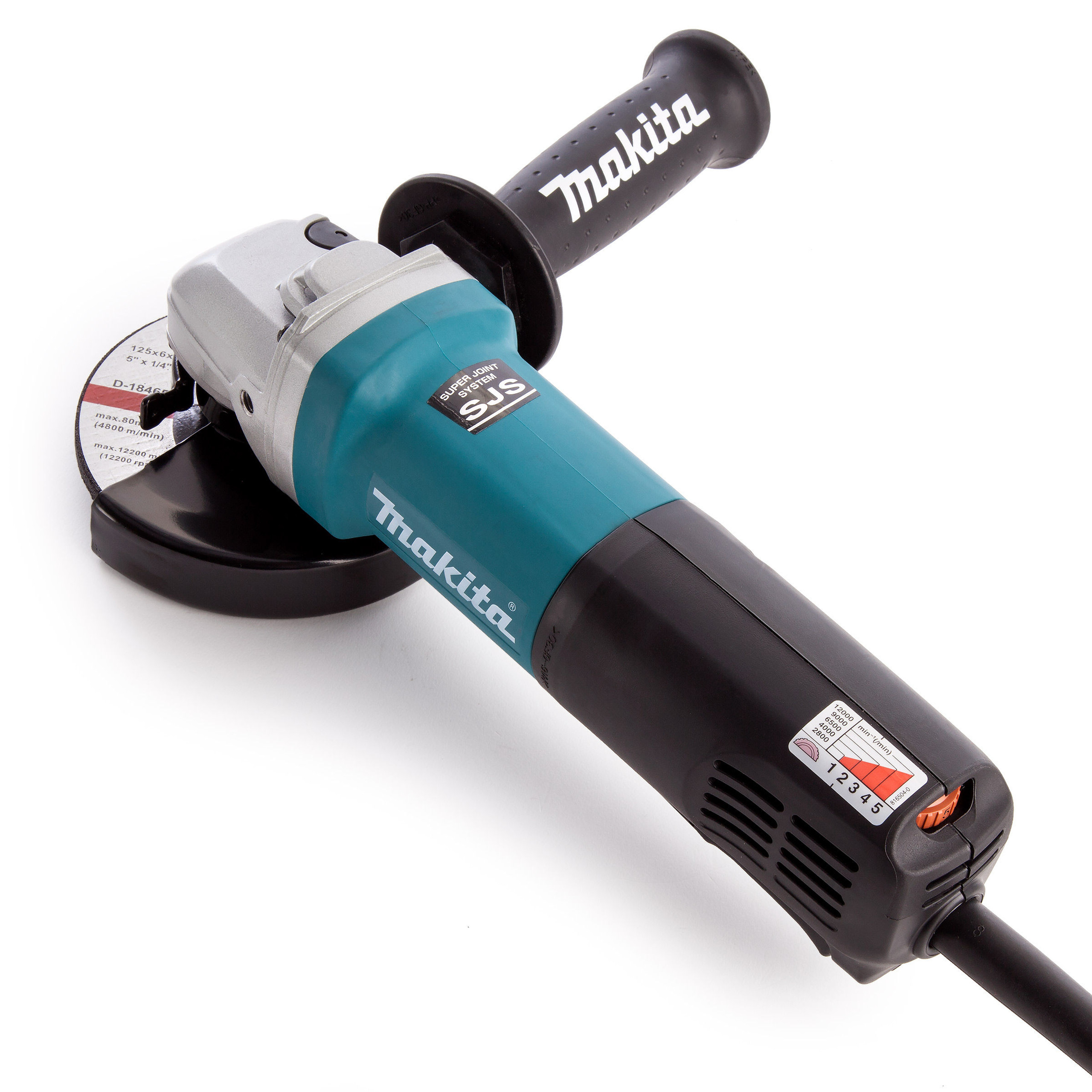Makita 9565PCV Angle Grinder 5" / 125mm 110V Toolstop