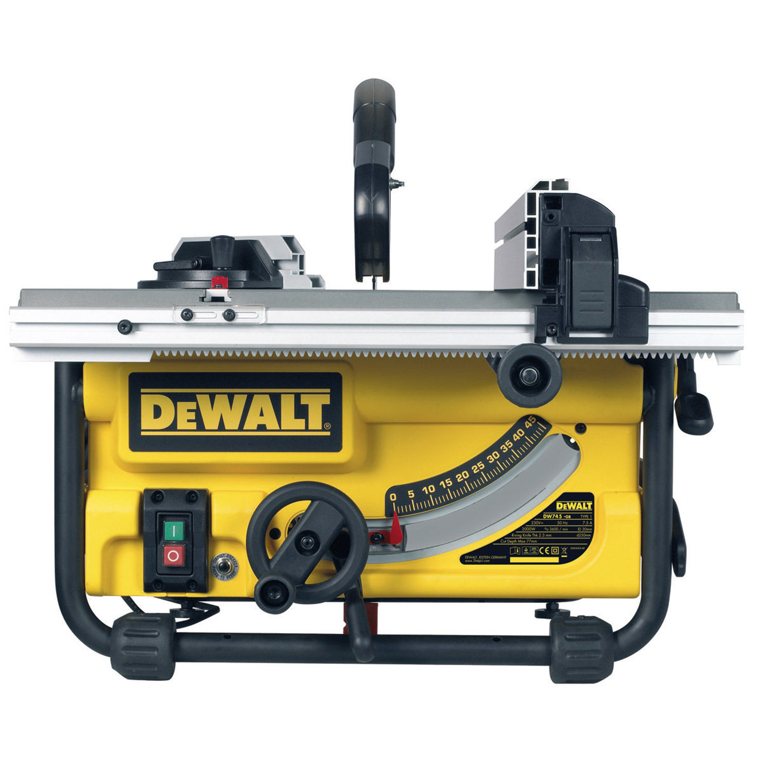 Dewalt DW745 Table Saw Heavy Duty 250mm 110V Toolstop