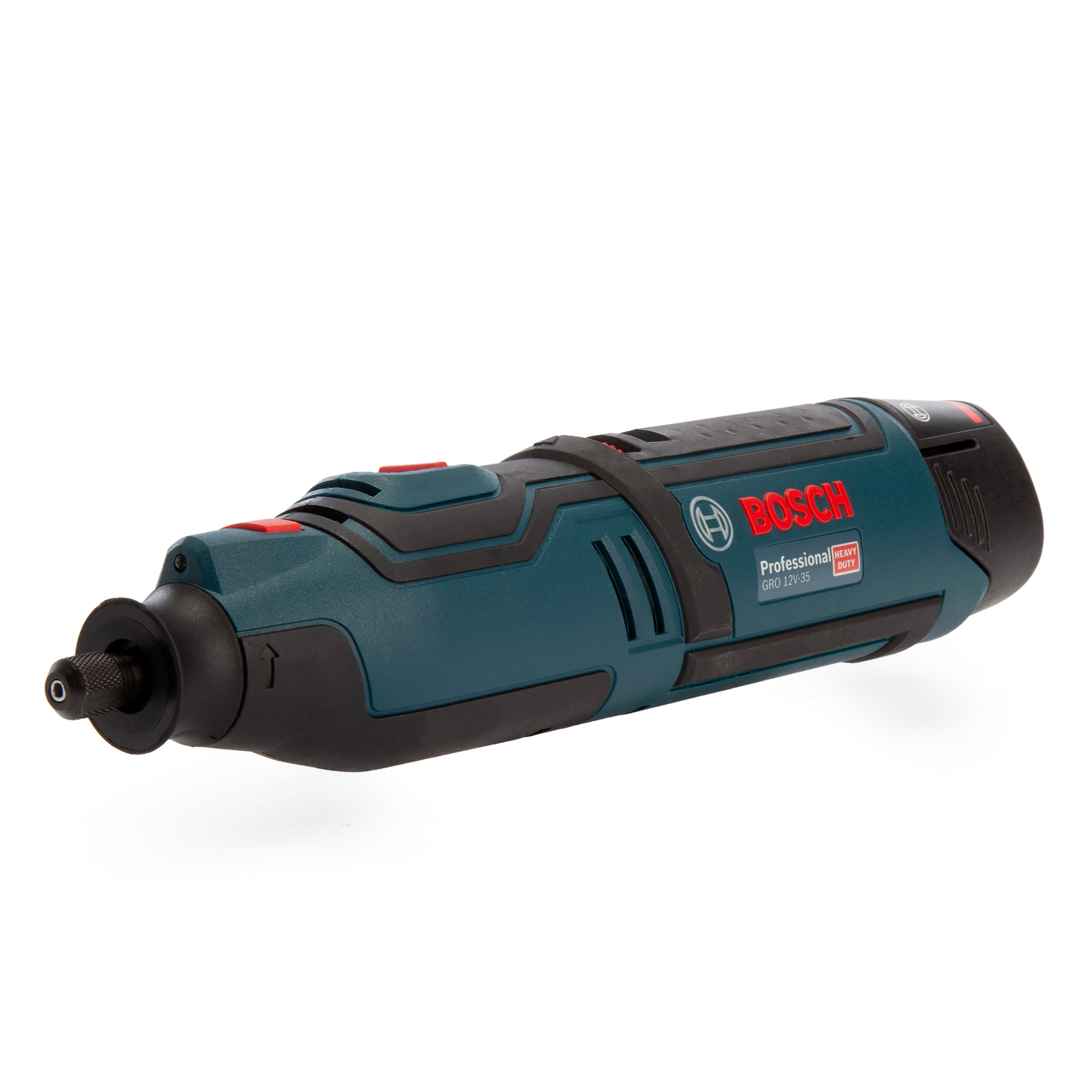 Bosch GRO 12V35 Heavy Duty Rotary Tool 2x 2.0Ah Toolstop